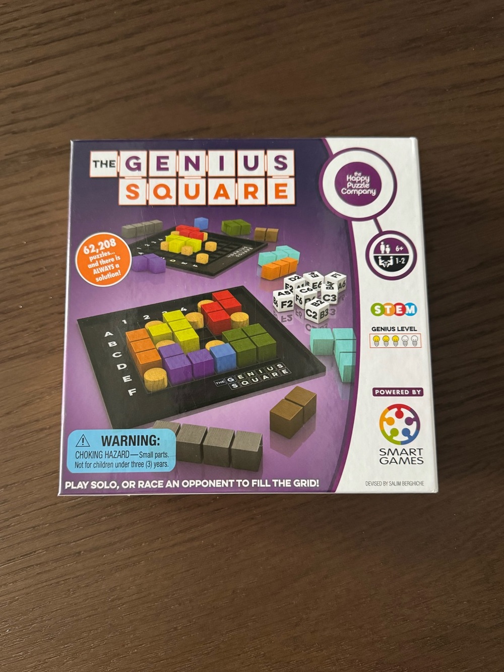 The Genius Square Game